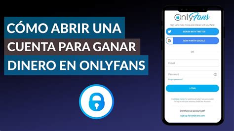 descargar onlyfans crear cuenta para ganar dinero|Crear una cuenta en OnlyFans